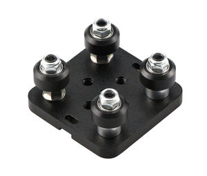 Ruota <span class=keywords><strong>in</strong></span> <span class=keywords><strong>plastica</strong></span> CNC POM con 625zz / MR105zz cuscinetto ruota tonda Perlin tipo V per v-slot per stampante 3d - Product Image 1