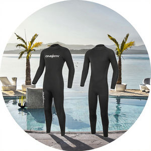 Sinodiving <span class=keywords><strong>Combinaison</strong></span> en néoprène 3mm pour <span class=keywords><strong>homme</strong></span> avec fermeture éclair au dos <span class=keywords><strong>Combinaison</strong></span> humide adaptée à l'<span class=keywords><strong>eau</strong></span> <span class=keywords><strong>froide</strong></span> pour le surf, la <span class=keywords><strong>natation</strong></span> et la plongée-Taille adulte - Product Image 2