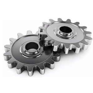 Servicios de Mecanizado CNC, Fabricación de Autopartes, Piñón Metálico Modular Pequeño de 24 Dientes, Engranaje Cilíndrico Recto de 38 Dientes, Juego de Engranajes - Product Image 2