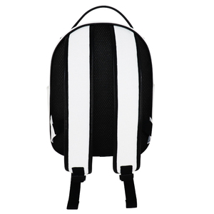 Sacs à dos scolaires unisexes de haute qualité avec logo du lycée, personnalisés, en toile de coton recyclé blanc, écologiques - Product Image 3