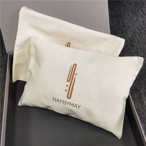Chuanghua, <span class=keywords><strong>bolsa</strong></span> con cremallera <span class=keywords><strong>de</strong></span> algodón personalizada, <span class=keywords><strong>bolsa</strong></span> con cremallera <span class=keywords><strong>de</strong></span> algodón natural, <span class=keywords><strong>bolsa</strong></span> con cremallera <span class=keywords><strong>Beige</strong></span> con logotipo personalizado para telas <span class=keywords><strong>de</strong></span> ropa - Product Image 3