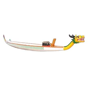 Seven Year Old Shop IDBF 12 Seat Dragon Boat Lightweight Reinforced Dragon Boat For Water Play Equipment