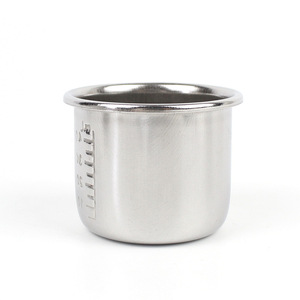 Taza de medicina de acero inoxidable Yang, taza medidora graduada de 40ml para esterilización de medicamentos, uso con yodina - Product Image 1