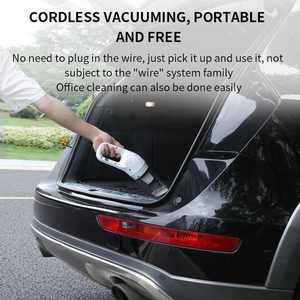 9000Pa Home Mini With <b>Mop</b> Handheld Wet and <b>Dry</b> Wireless Portable Car Vacuum Cleaner - Product Image 4
