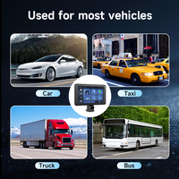 Autoradio 7 pouces avec Carplay sans fil et Android Auto sans fil, écran tactile, lecteur multimédia vidéo avec AUX USB pour caméra