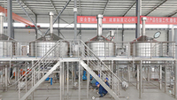 Fournisseur de brasserie clé en main 50bbl équipement de brassage de bière commerciale 50HL 5000L système de brassage à vendre