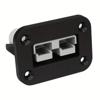 Conector de 50A Conector de batería tipo enchufe gris Conector de 50A Enchufe de 100 amperios a M8