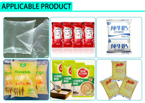 เครื่องบรรจุของเหลวแบบกึ่งอัตโนมัติ เครื่องชั่งน้ำหนักและบรรจุแบบปริมาณ เครื่องซีลปิดผนึกบรรจุภัณฑ์ - Product Image 4