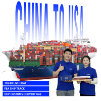 Agent de transit pour la consolidation des achats de la part des entreprises commerciales, de la Chine vers les EAU, avec livraison DDP et taxes payées, planification de la route porte-à-porte, importateur de marchandises DDP DDU LCL
