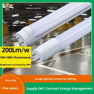 Светодиодная трубка <span class=keywords><strong>T8</strong></span>, дневной свет, высокая светоотдача 200 лм/Вт, алюминиевый корпус, для складов и инженерных объектов, замена 5 Вт вместо 18 Вт - Product Image 2