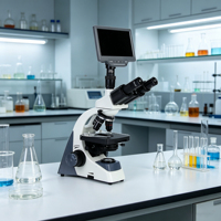 7 Inch 12MP Digital Biological Microscope Camera USB Type C UVC Lab School Teaching Tool OEM Factory Wholesale