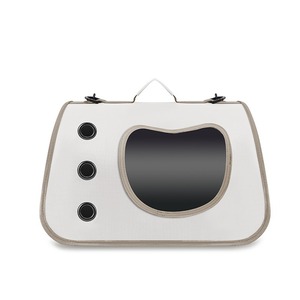 Sac de transport portable pour animaux de compagnie, sac de transport pour chat en tissu Oxford respirant, grande capacité, pour voyage en extérieur - Product Image 5