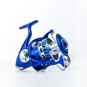 40KG パワードラグ フルメタル スピニングリール ヘビーデューティー トローリング 海釣り 7000 8000 9000 10000 船釣り ジギング フィッシングリール - Product Image 1