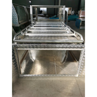Rouleau en acier inoxydable, mètres, facile à charger et à enlever, cargo, en aluminium, auvent de toit