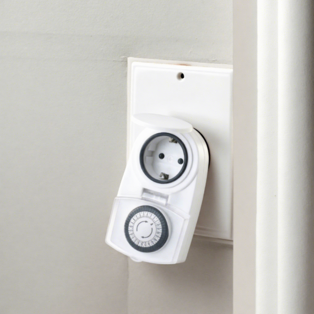 Mini IP44 Time Timer Switch 24 Hour Energy Saving Mechanical Countdown Electronic Time Timer