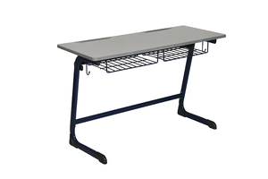 Nouvel ensemble de chaises et tables d'école Outstar Os-dss9 de haute qualité pour étudiants, bureau moderne en bois double avec garantie de 3 ans - Product Image 3