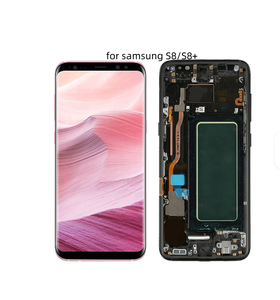 Pantalla LCD para <span class=keywords><strong>Samsung</strong></span> S8 Plus con Marco, S8+ <span class=keywords><strong>SM</strong></span>-G950F G955F, Repuestos de Pantalla Táctil - Product Image 1