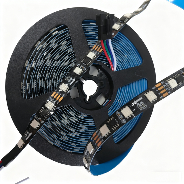 1934 IC RGB 12V 3leds Per pixel Led Digital RGBIC LED Strip LIGHTS