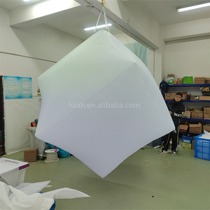 Dés carrés gonflables blancs avec lumière LED Cube de dés <span class=keywords><strong>gonflable</strong></span> <span class=keywords><strong>géant</strong></span> Led Modèle Ballon Décoration - Product Image 6
