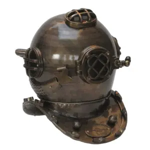 Antique Brass Handicrafts US Navy Mark V diving and Divers Helmet copper and brass Handicrafts products for sale