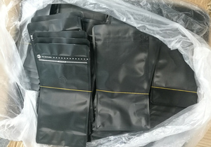 Bolsas de Café con Fondo Plano, MOQ Bajo, 250g, 12oz, 1kg, Bolsas de Embalaje de Plástico y Papel de Aluminio para Envasado de Granos de Café - Product Image 5