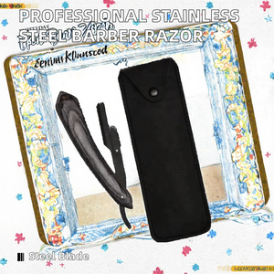 Rasoir de Barbier Professionnel à Lame Droite avec Manche en Bois, Pliable, pour Épilation Corporelle – Vente en Gros - Product Image 2