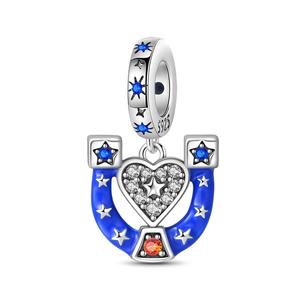 <span class=keywords><strong>Nueva</strong></span> <span class=keywords><strong>Pulsera</strong></span> Infantil DIY con Accesorios, Caja para Pastillas y Medicamentos, Colgante de Ambulancia y Enfermera, con Forma de Corazón Plateado - Product Image 4