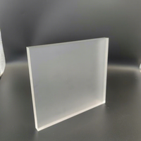 Feuille acrylique PMMA/PVC givrée transparente durable pour découpe/polissage/gravure/pliage à usage domestique et commercial