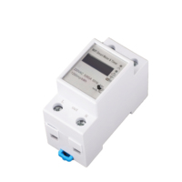 Compteur d'énergie domestique intelligent 2P WIFI monophasé Din Rail APP contrôle minuterie d'énergie
