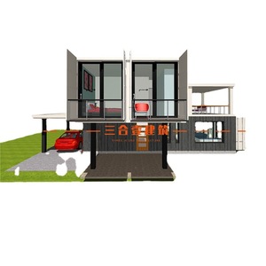 Casa Contenedor Modificada de Diseño Rectangular Moderno para Uso Residencial con Grosor Estándar - Product Image 1