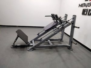 Machine de musculation <span class=keywords><strong>Hack</strong></span> Squat à charge de plaques en acier pour l'entraînement des jambes - Marque HQ - Product Image 3