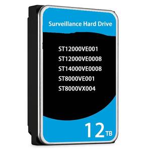ฮาร์ดดิสก์ ST12000VE001 ความจุ 12TB สำหรับระบบ AI Surveillance Video HDD ใหม่ ความเร็ว 7200rpm ขนาด 3.5 นิ้ว รุ่น ST12000VE0008 ฮาร์ดดิสก์ภายในสำหรับกล้องวงจรปิด DVR - Product Image 1