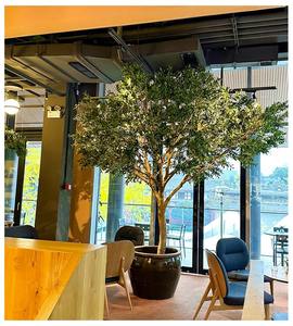 Olla de <span class=keywords><strong>olivo</strong></span> artificial para interiores, personalizada, para el hogar, hotel, <span class=keywords><strong>interior</strong></span>, restaurante, hoteles, flores decorativas para interiores, plantas, para el hogar, el hotel, el <span class=keywords><strong>interior</strong></span> - Product Image 6