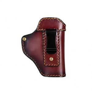 Étui universel en cuir sur mesure pour port dissimulé, idéal pour usage tactique et chasse - Product Image 1