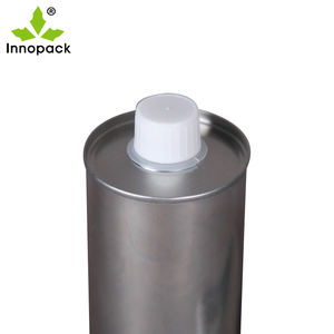 Seau de qualité alimentaire en acier de revêtement de plaque d'étain ronde de 100ml 200ml pour l'utilisation alimentaire de peinture à l'eau - Product Image 3