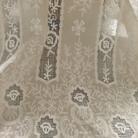 Tissu en dentelle brodée guipure 100% coton, motif floral, écologique pour robes, textiles de maison, décoration EG-1917302