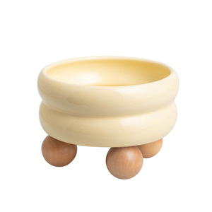 Comedero de Cerámica Redondo y Elevado para Gatos, Boca Ancha, Gran Capacidad, Protege el Cuello - Product Image 4