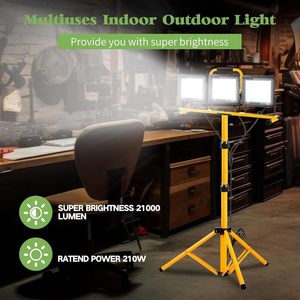 21000 Lumen Work <b>Lights</b> With Foldable Tripod Stand 3 Adjustable Head <b>LED</b> Construction for Lighting WD-962 <b>Led</b> Work <b>Light</b> WD-962 - Product Image 6
