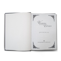 Notizbuch-Druckservice Individueller Druck Papier Ledereinband Hardcover-Journal Benutzerdefiniertes Logo Größe Notizbuch