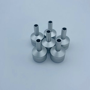 ลูกบิดอลูมิเนียมกลึง CNC พร้อมด้ามจับแบบมีร่องสำหรับงานกลึง - Product Image 2