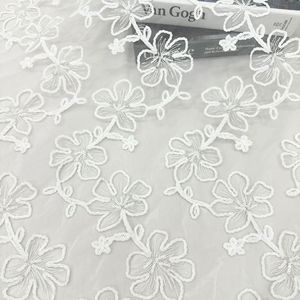 Encaje Floral 3D en Espiral con Lentejuelas, Hilo de Algodón Premium, para Vestidos de Noche, <span class=keywords><strong>Aso</strong></span> Ebi, Venta al Por Mayor - Product Image 1