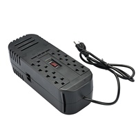 Régulateur de tension 220Vac 1000VA/500W stabilisateur de tension automatique 8 prises multiprise appareil ménager numérique