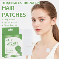 Patch anti-chute de cheveux avec logo personnalisé, solution pour une santé capillaire et un cuir chevelu plus robustes
