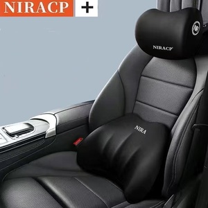 Appui-tête en coton à mémoire de forme pour les sports automobiles Oreiller lombaire pour les épaules pour les voitures et les bureaux - Product Image 6