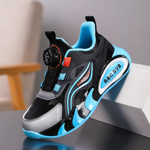 Chaussures de basket-ball pour enfants Cema, en cuir, basses, mi-hautes, à boutons, bottes pour garçons et filles, baskets, petit enfant, grand enfant, mode de plein air - Product Image 4