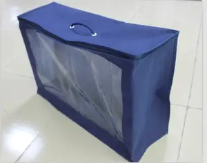 Texpack OEM 투명 PVC 부직포 지퍼 포장 가방 침구 용