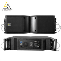 Haut-parleur bidirectionnel K208-A actif double de 8 pouces 2000W Power Audio Sound System Line Array haut-parleurs