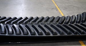 Chenille en caoutchouc 600x150x46 pour tombereau sur chenilles Morooka MK120, MK120S, <span class=keywords><strong>MK140</strong></span>, MK140S, MST160, MST160S, MST180 - Product Image 2