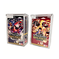 Boîte de rangement en acrylique transparente et polie de haute qualité pour cartes Pokémon TCG de la marque CYC – Étui moderne personnalisé pour l'affichage des jeux de cartes à collectionner