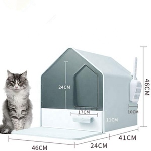 <strong>Cat</strong> <strong>Litter</strong> Box <strong>Furniture</strong> Hidden Large Two Tier Manufacturer <strong>Cat</strong> <strong>Litter</strong> Box Bin Drawer Design Indoor <strong>Cat</strong> Pet Toilet - Product Image 4